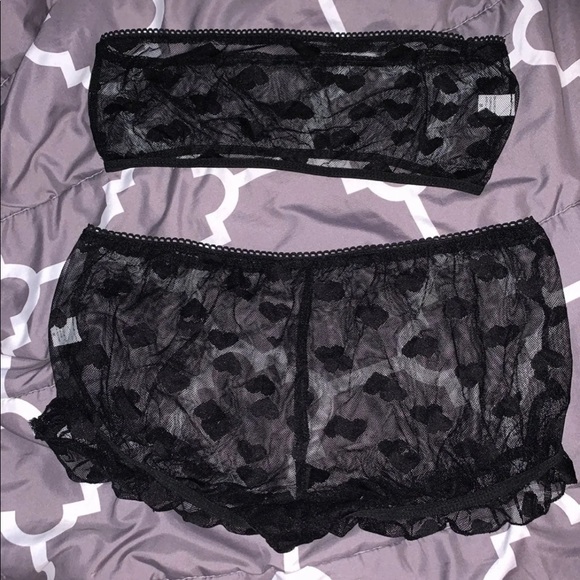 Sheer Lingerie Set - Picture 2 of 2